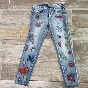 COPY - Embroidered Banjara jeans